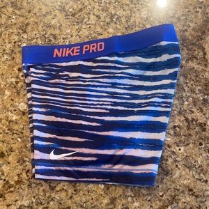 Nike pro spandex shorts